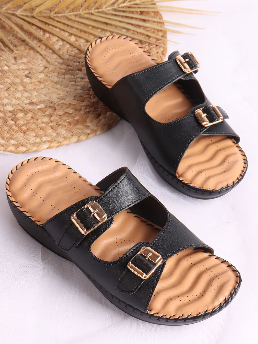 SIRDENILL Women Doctor Ortho Comfort Heel Sandals