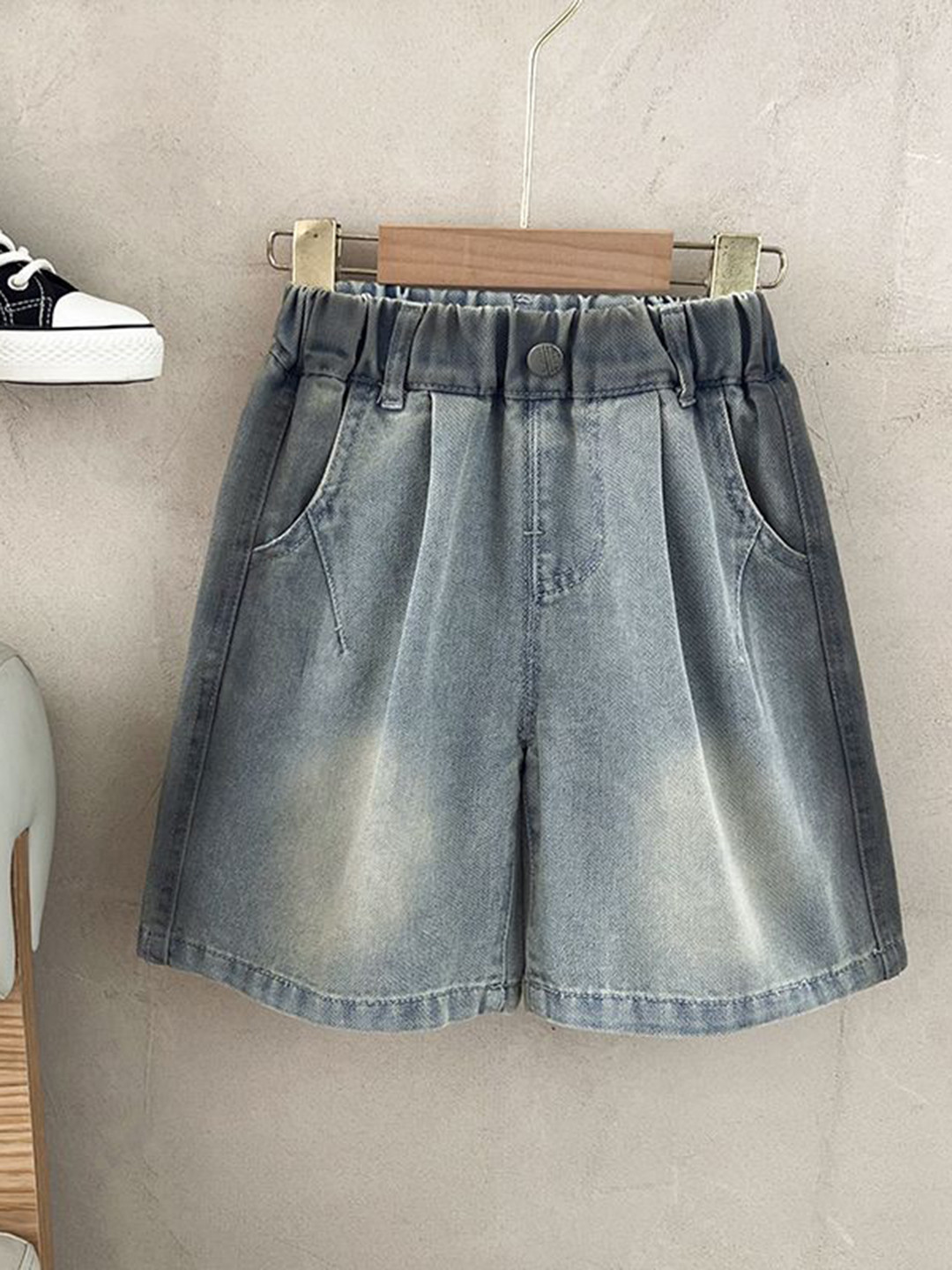 StyleCast x Revolte Unisex Kids Denim Shorts