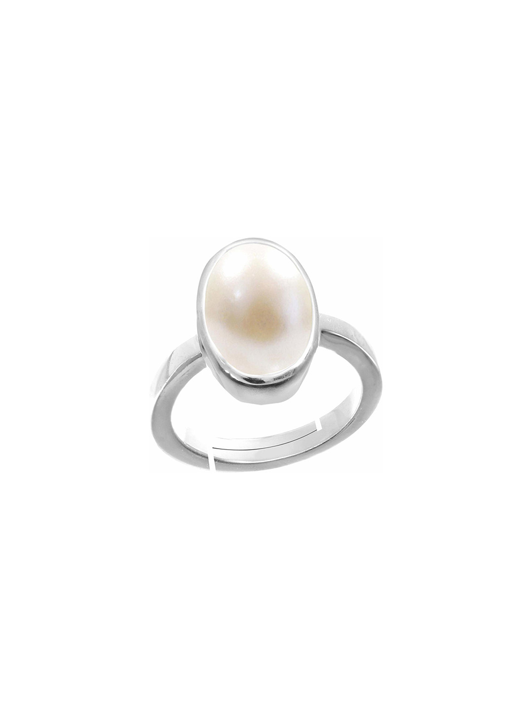 RRVGEM Unisex 5.25 Ratti 5.00 KT Pearl Ring