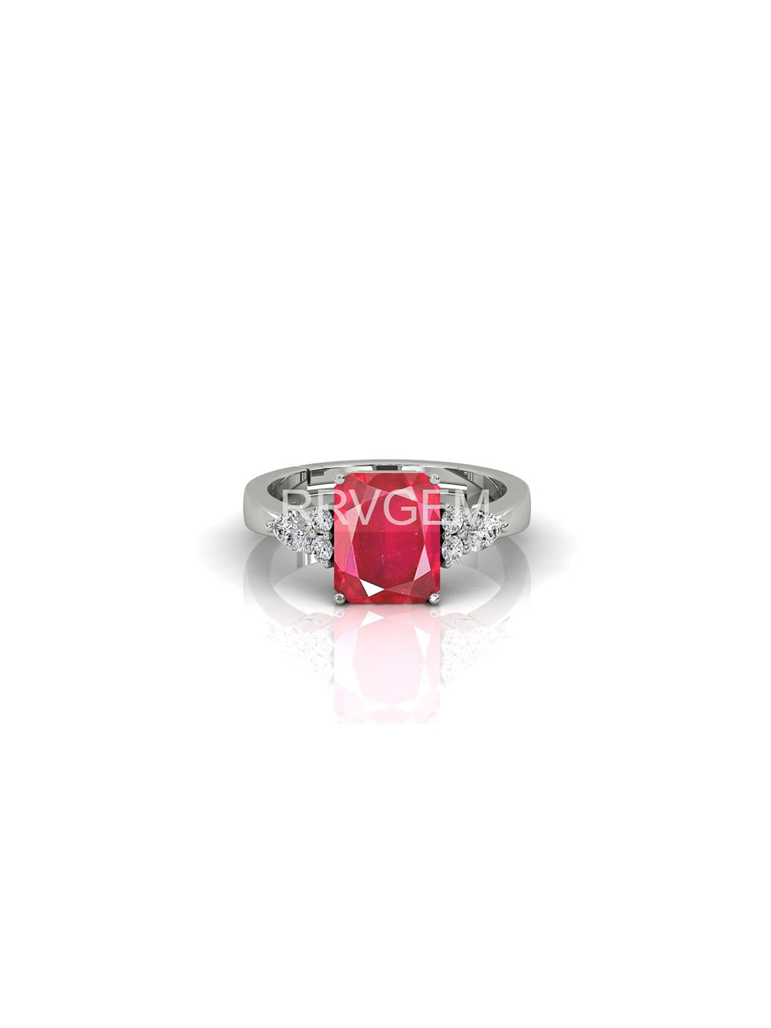 RRVGEM Ruby 5.25 KT Finger Ring
