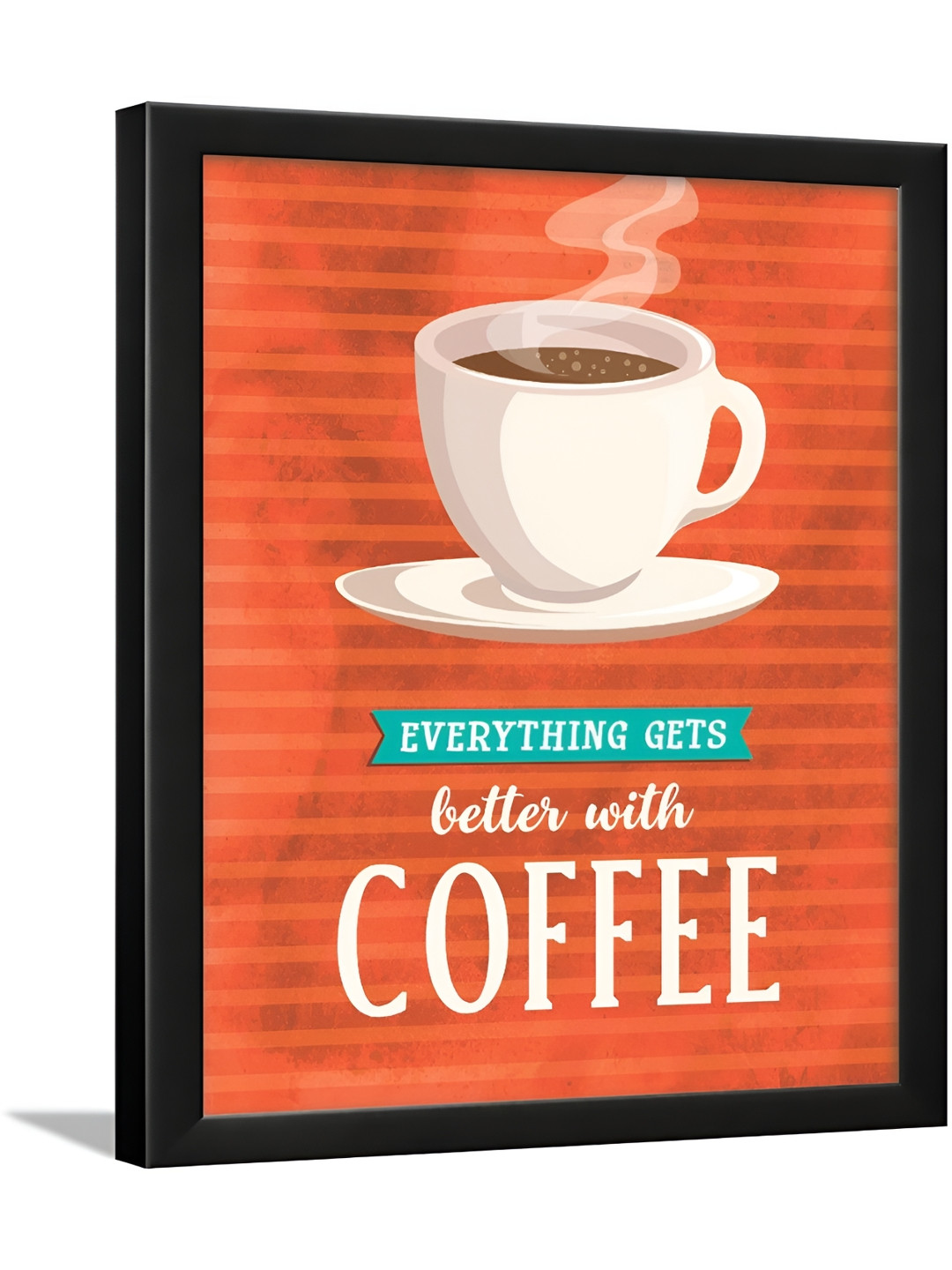 Chaka Chaundh Multi Synthetic Wood Wall Kitchen Rectangle Potrait Photographs Wall Art