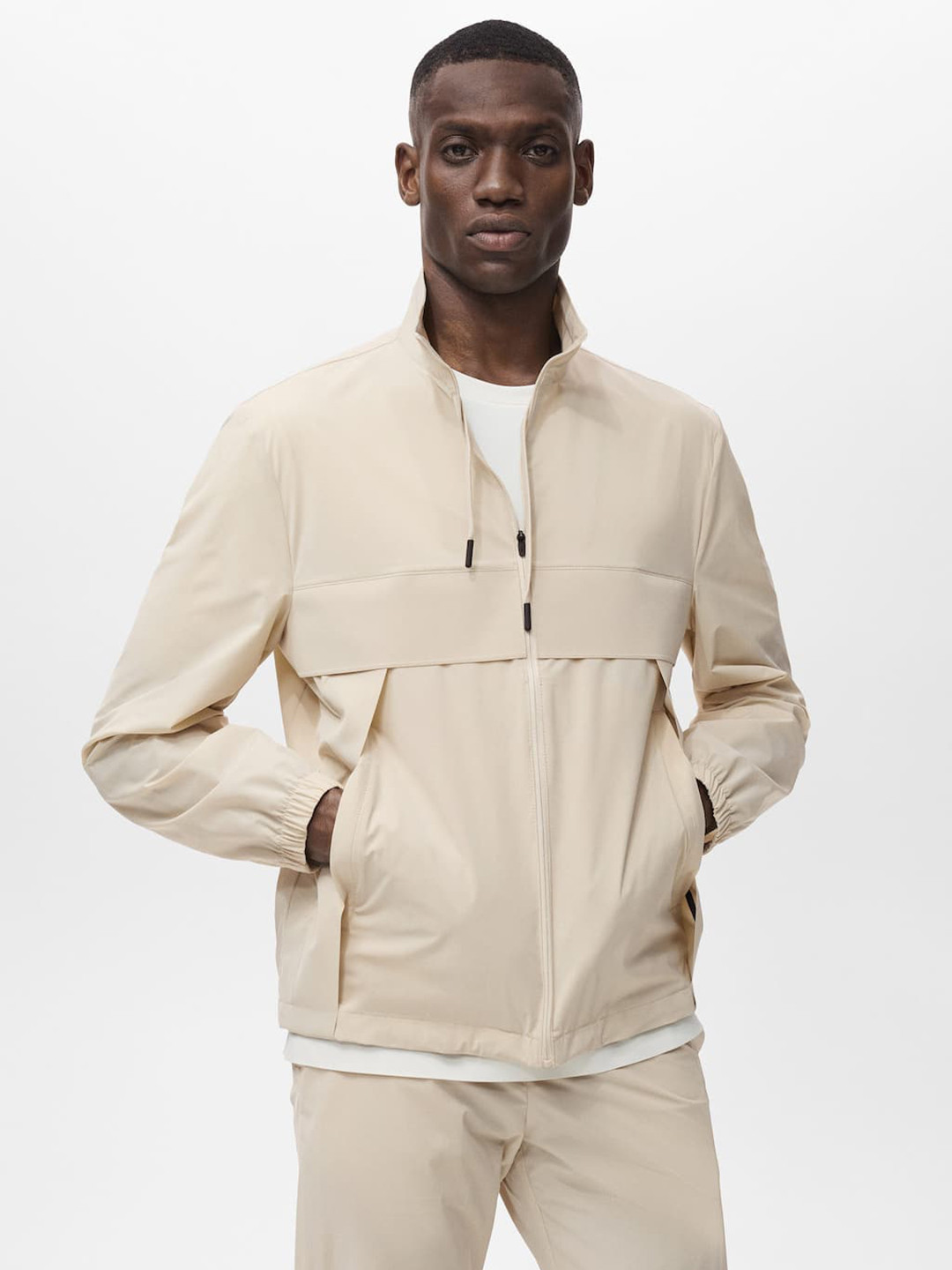 MANGO MAN Performance Water Repellent Cool Max Jacket