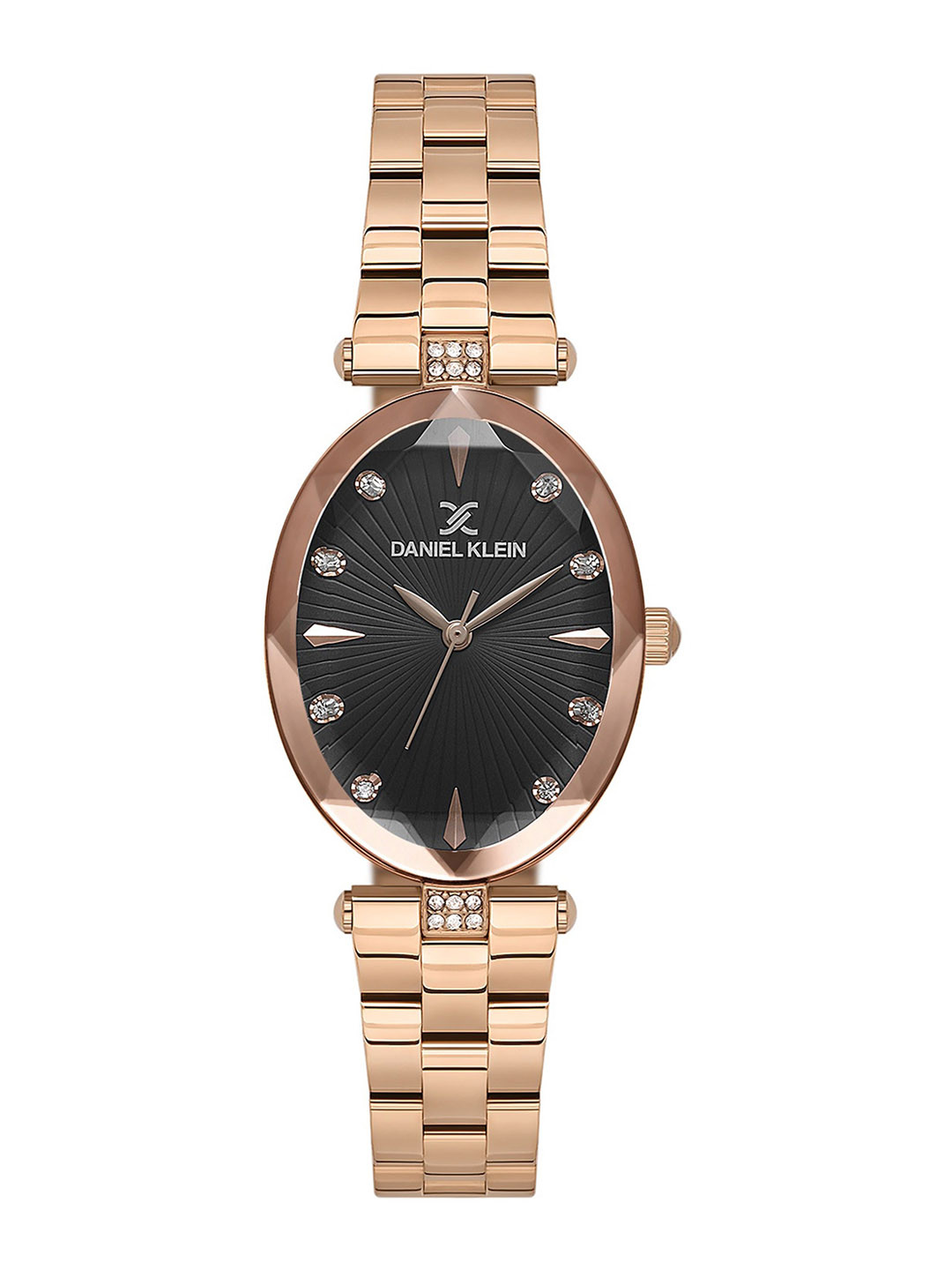 Daniel Klein Women Embellished Bracelet Style Straps Analogue Watch DK.1.13954-5