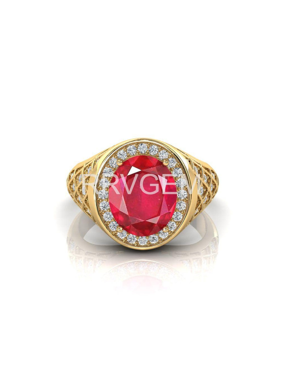 RRVGEM 8.25 Ratti 8.00 KT Jewellery Ring