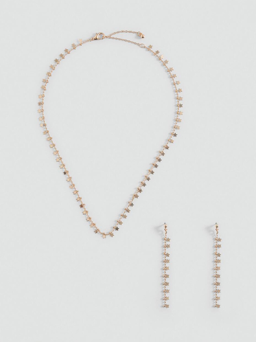MANGO Star-Shaped Minimal Jewelry Set