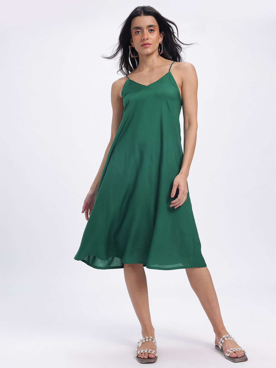 glitchez Tie-Up Detail Dress