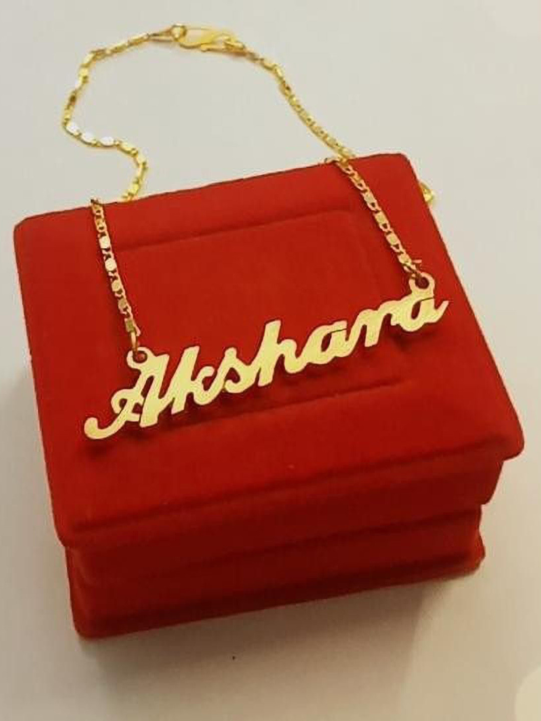 SR Export Gold-Plated Akshara Necklace