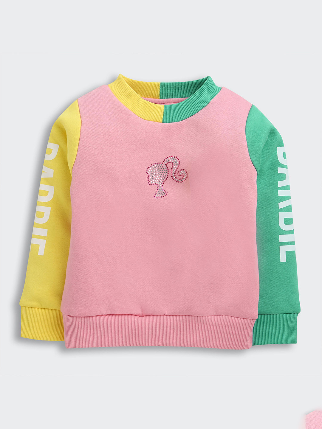 Tiny Girl Brand Logo Placement Print Cotton Top