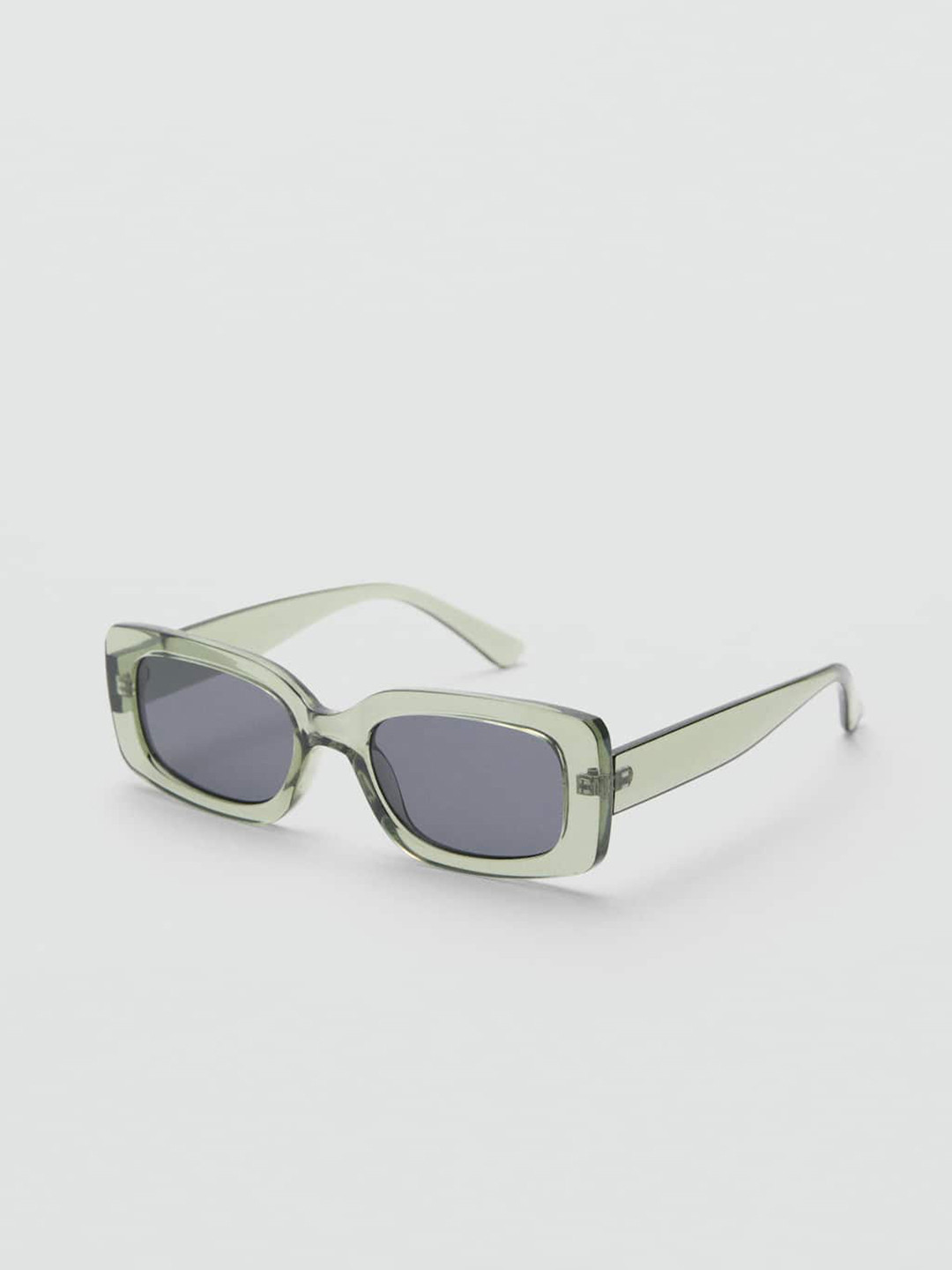 MANGO Women Rectangle Sunglasses with UV Protected Lens 77040219