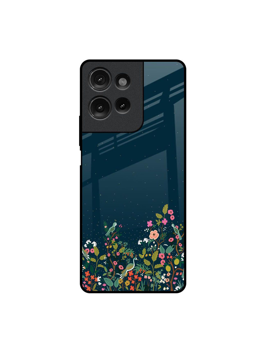 QRIOH Small Garden Printed Motorola G75 5G Impact Resistant Back Case