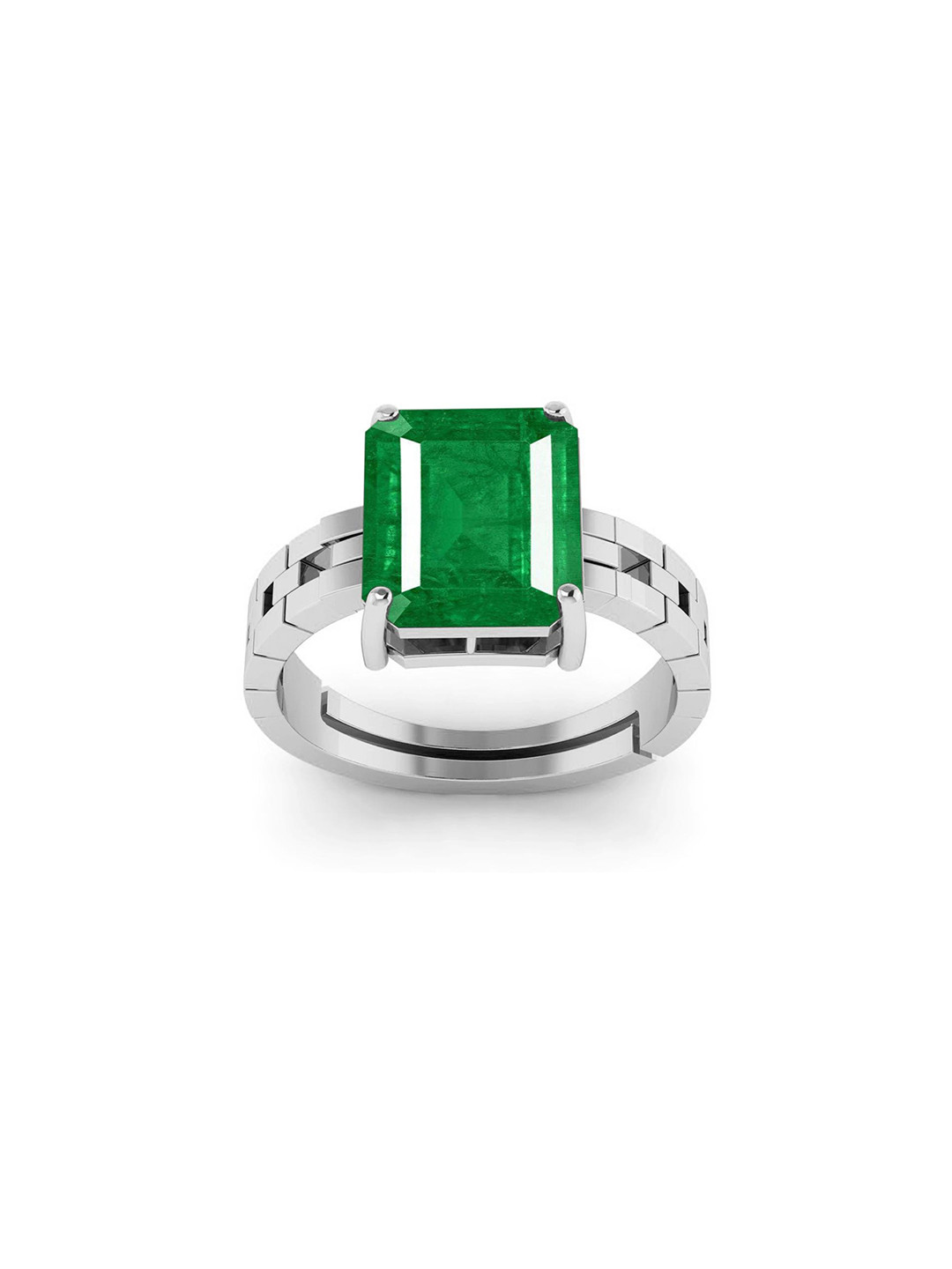 RRVGEM 11.00 Ratti Emerald Ring