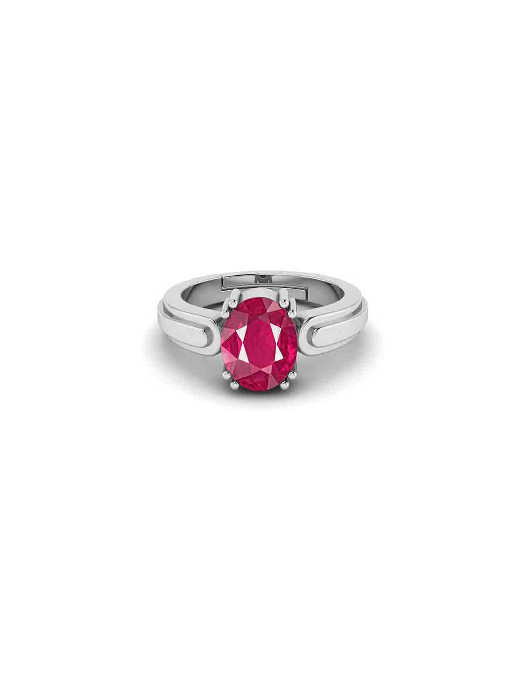 RRVGEM 2.25 Ratti Pink Ruby Ring