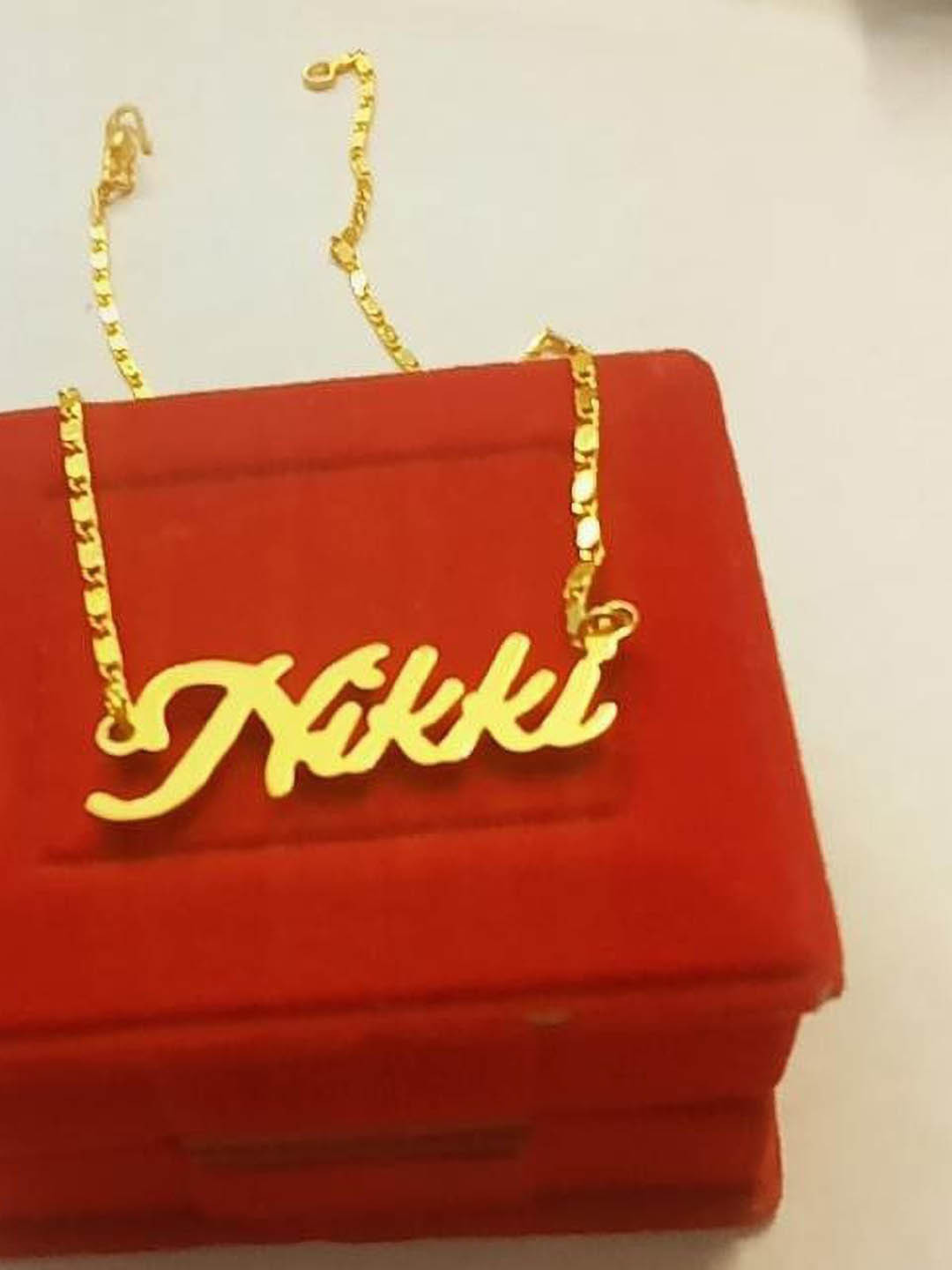 SR Export Gold-Plated Nikki Necklace