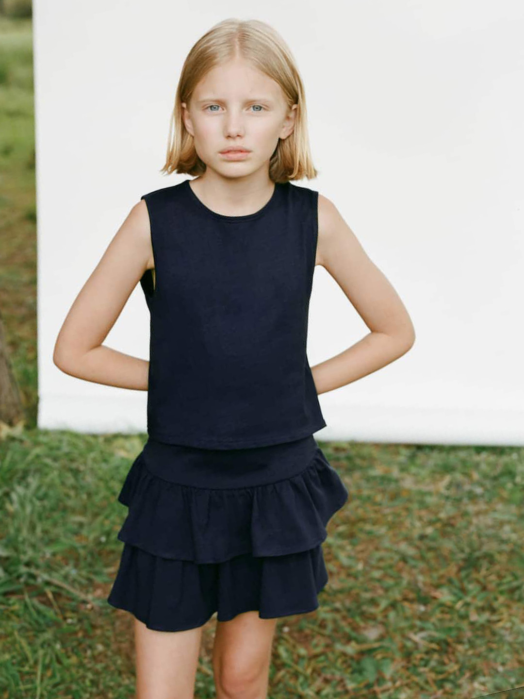 Mango Kids Girls Ruffled Skirts