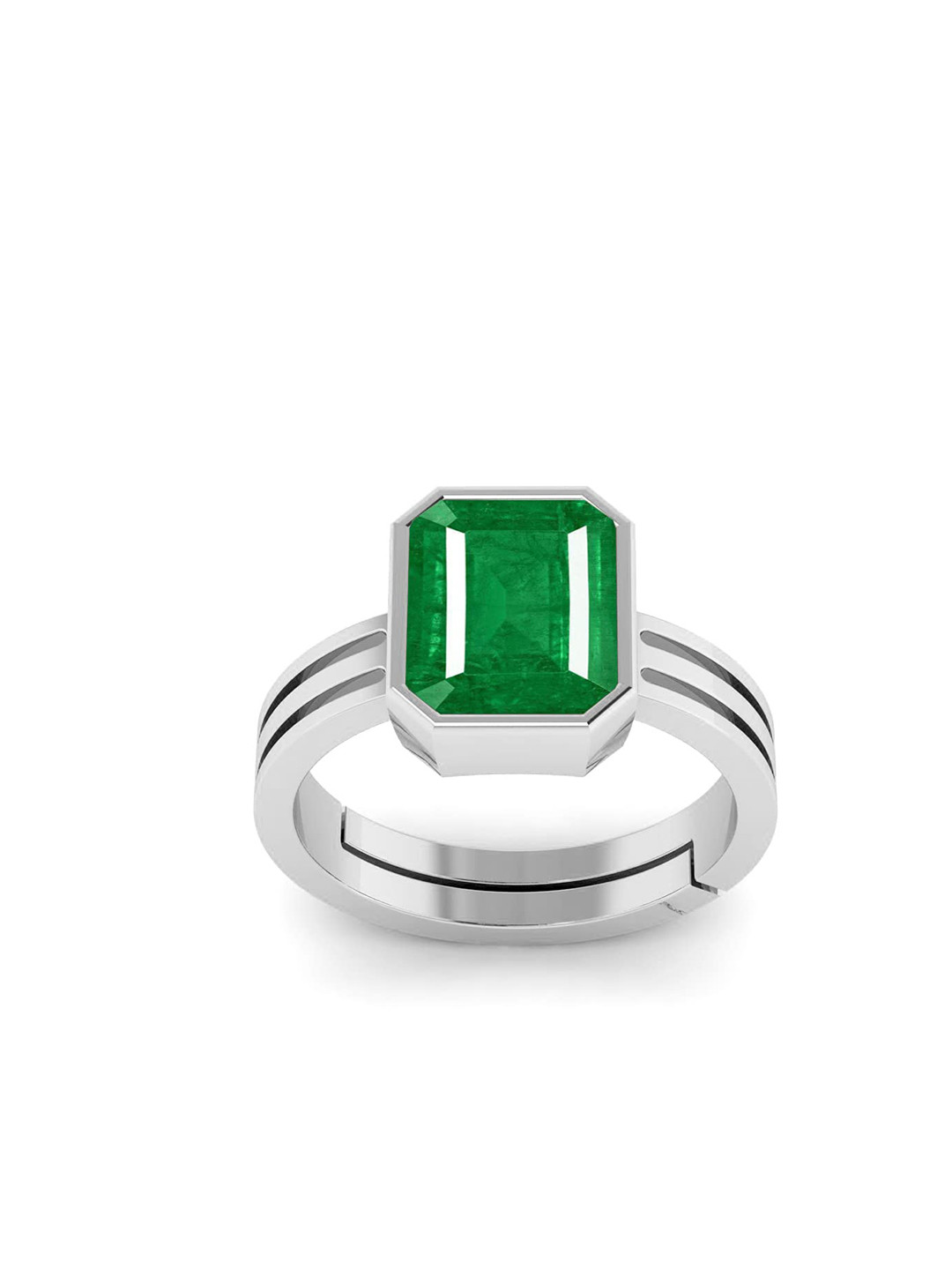 RRVGEM Emerald 4.00 KT Finger Ring