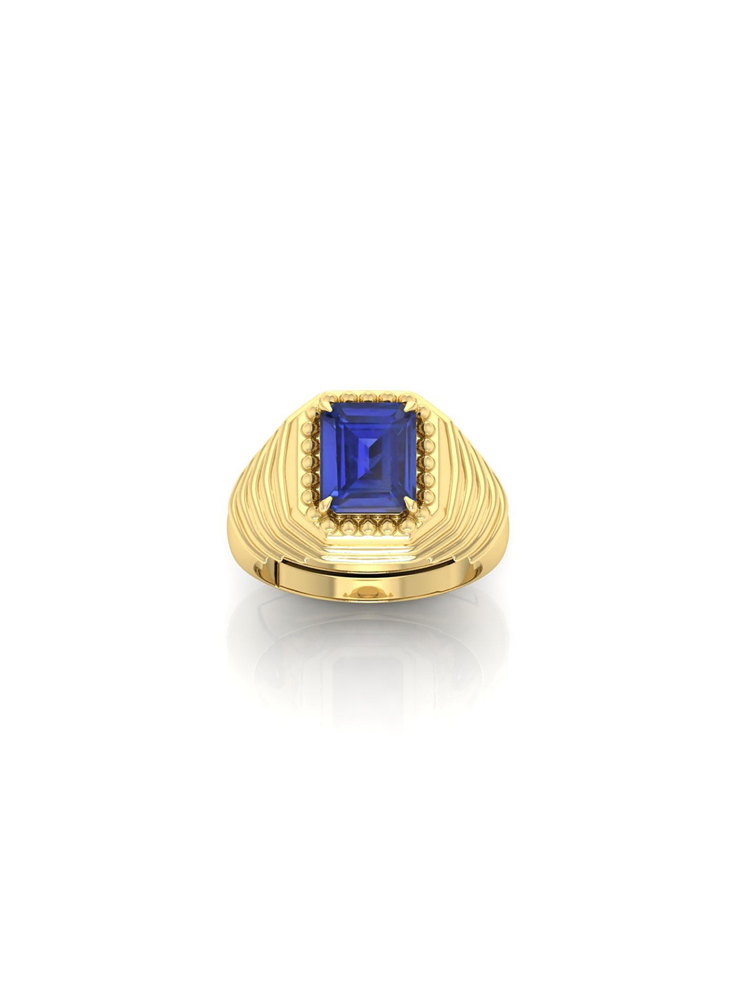 RRVGEM 7.25 Ratti 6.00 KT Blue Sapphire Ring