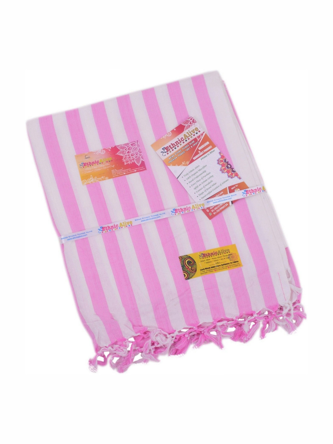 VANISHREE WORLD Pink Cotton Single Bed Blanket