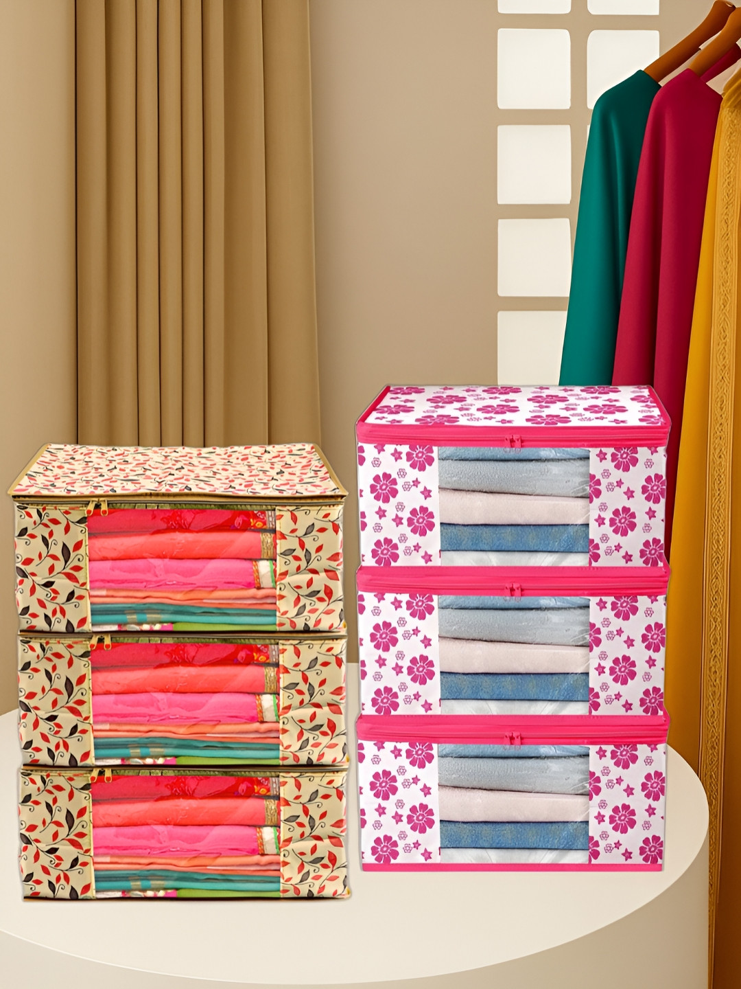 ANNORA INTERNATIONAL Pink Multi-Utility Organisers