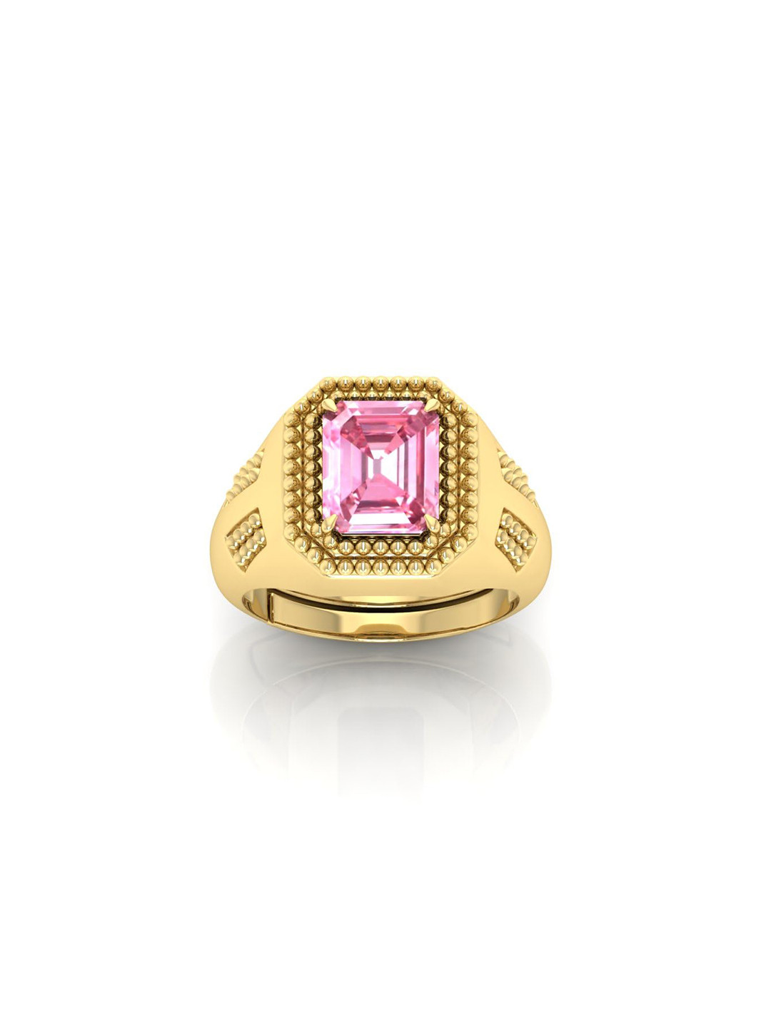 RRVGEM Pink Sapphire 4.25 Ratti Finger Ring