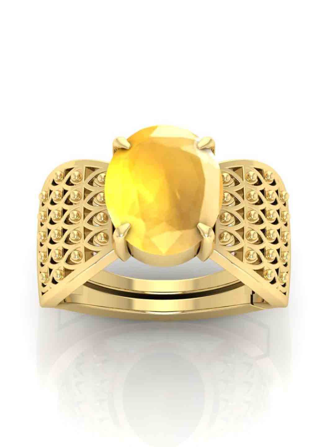 RRVGEM 13.25 Ratti Peridot Finger Ring