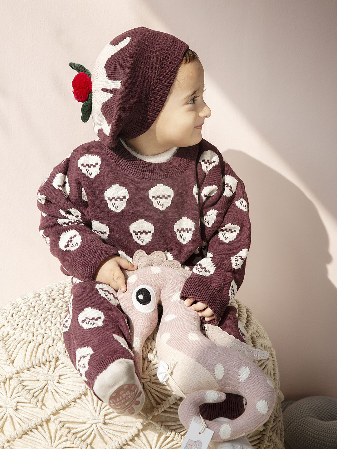 THE BABY TRUNK Unisex Kids Beanie