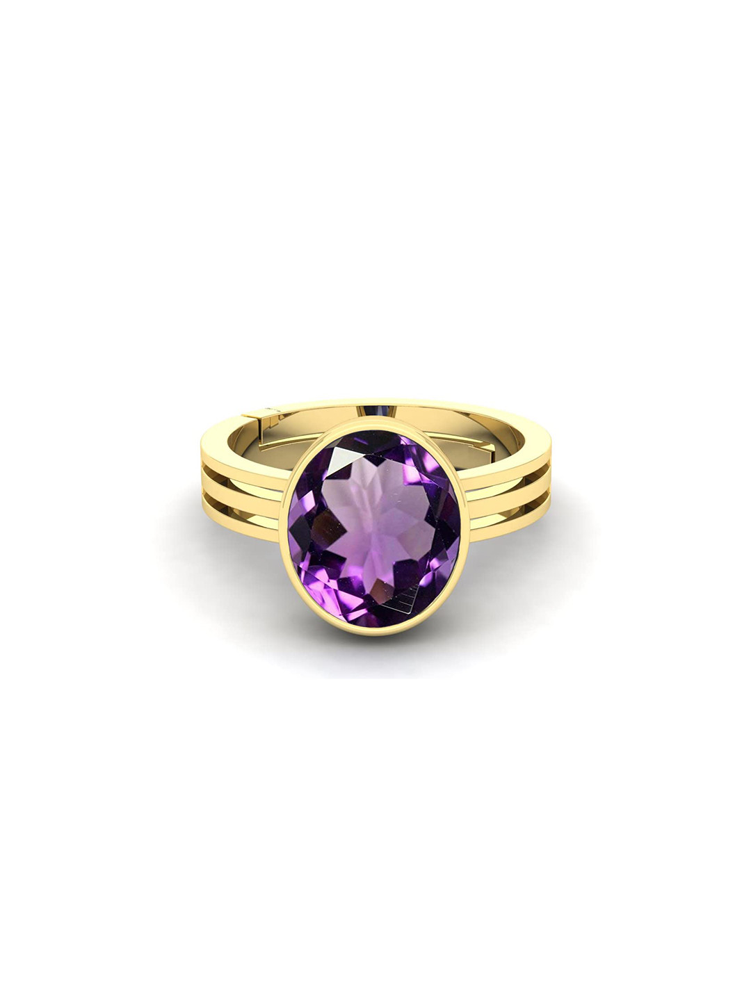 RRVGEM 3.00 KT Amethyst Ring Ring