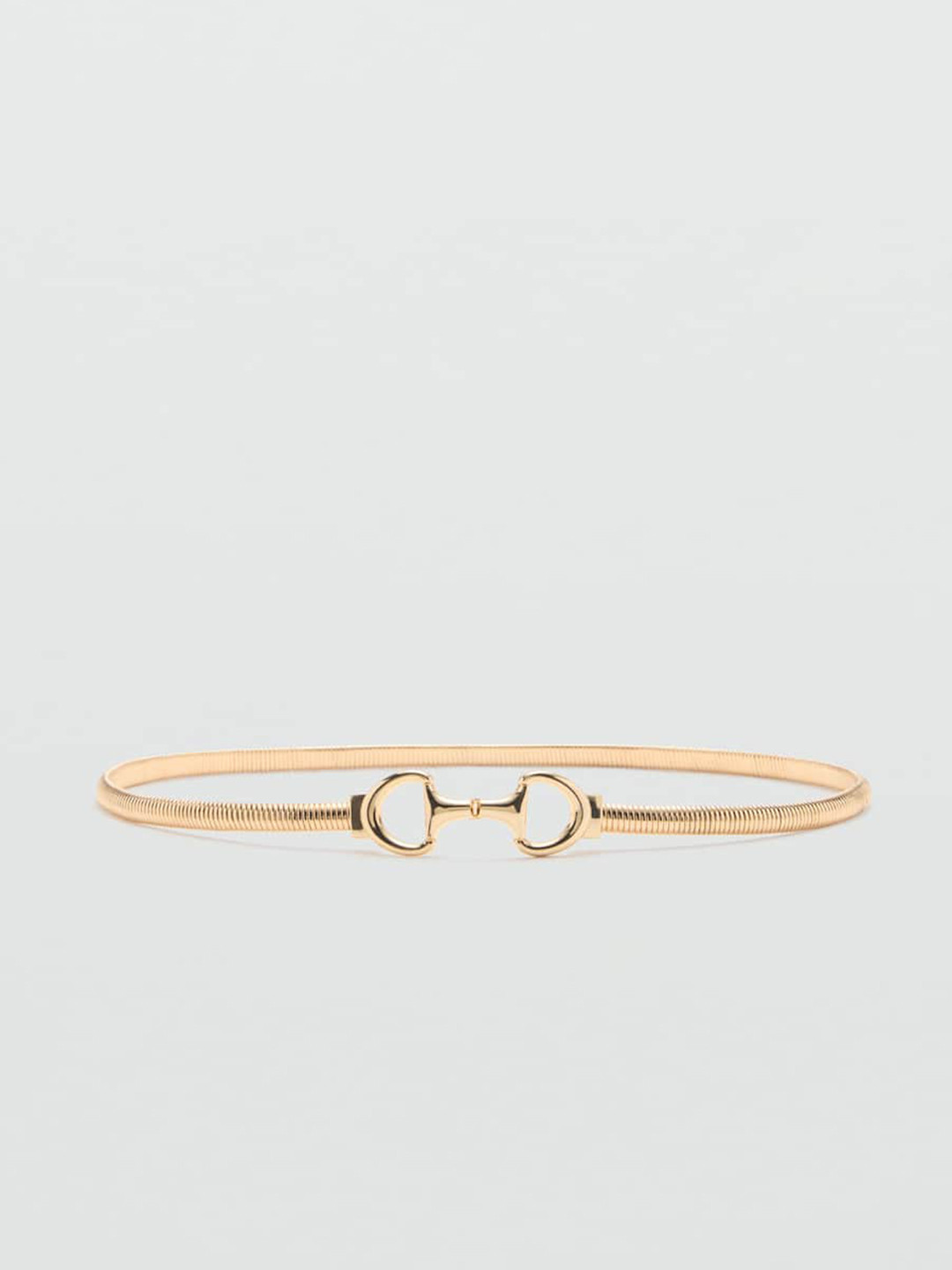 MANGO Women Slim Link Belt