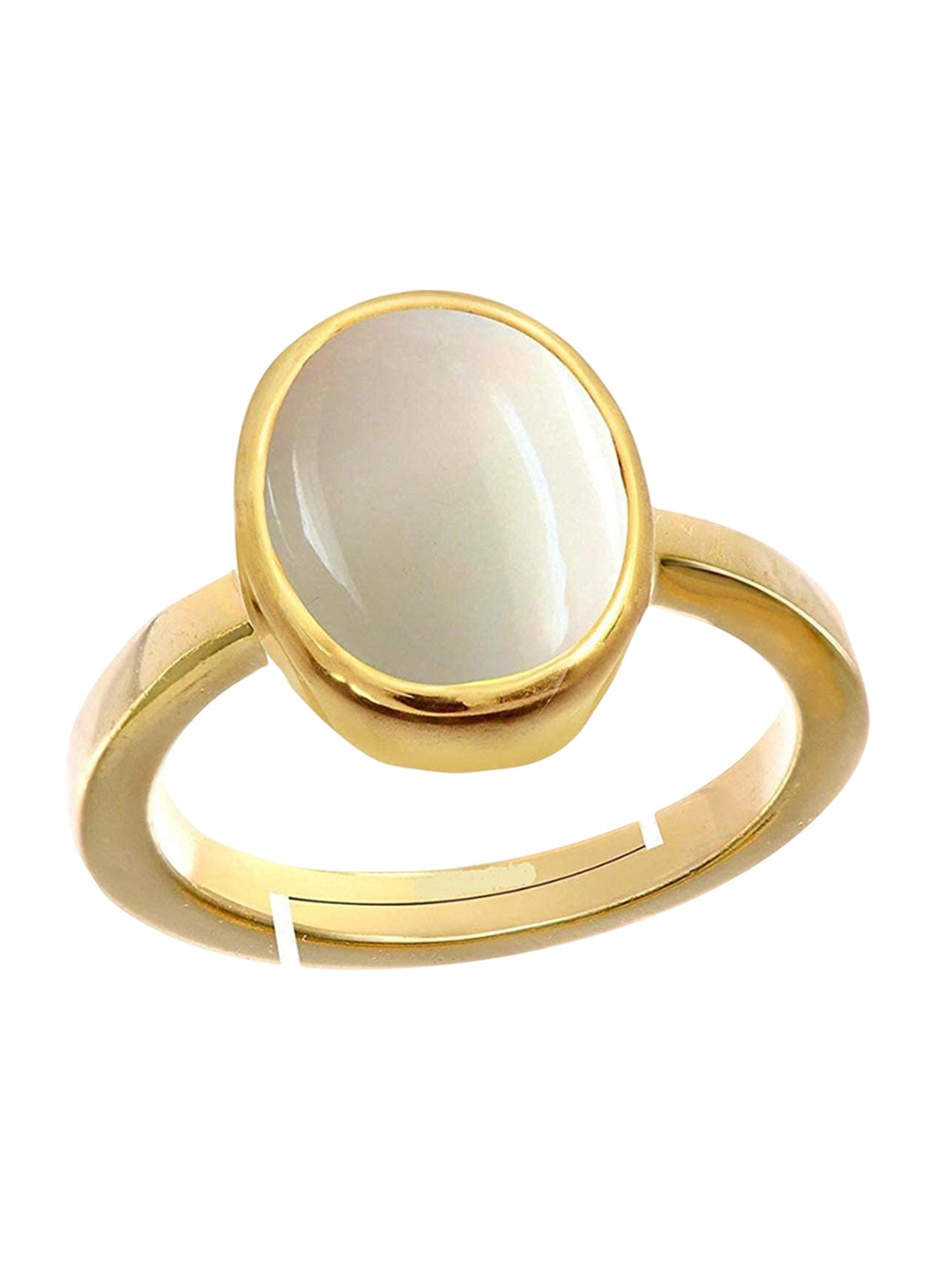 RRVGEM 3.25 KT Opal Stone Asthadhatu Ring
