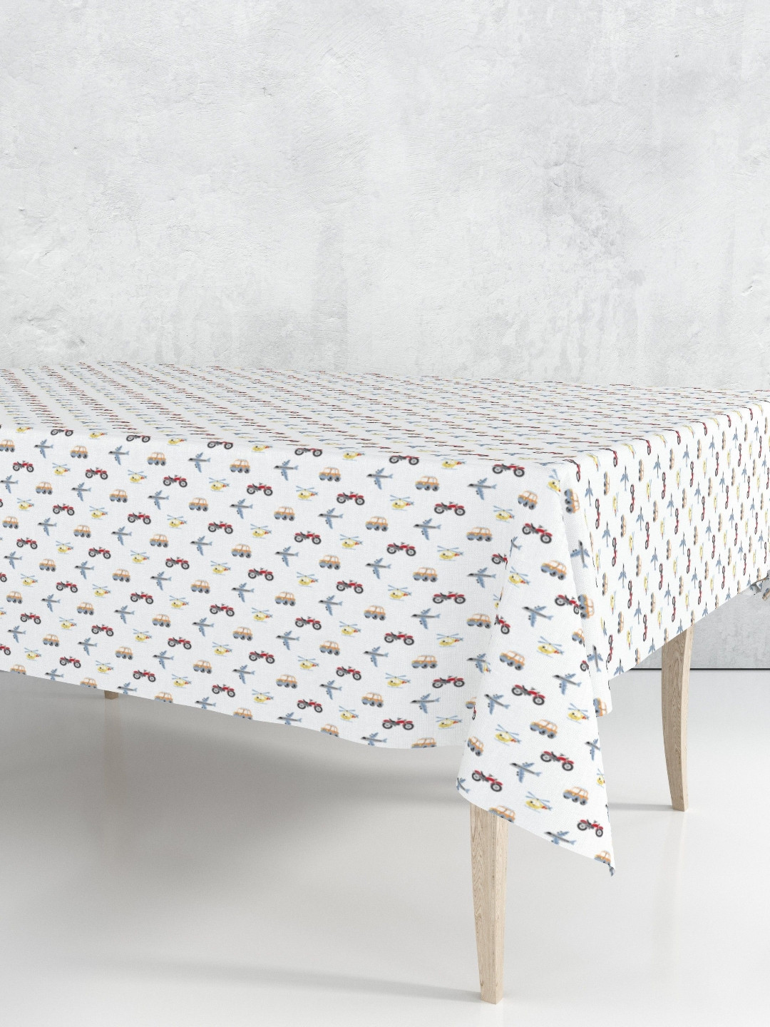 Cotton Candy White Cotton Table Covers