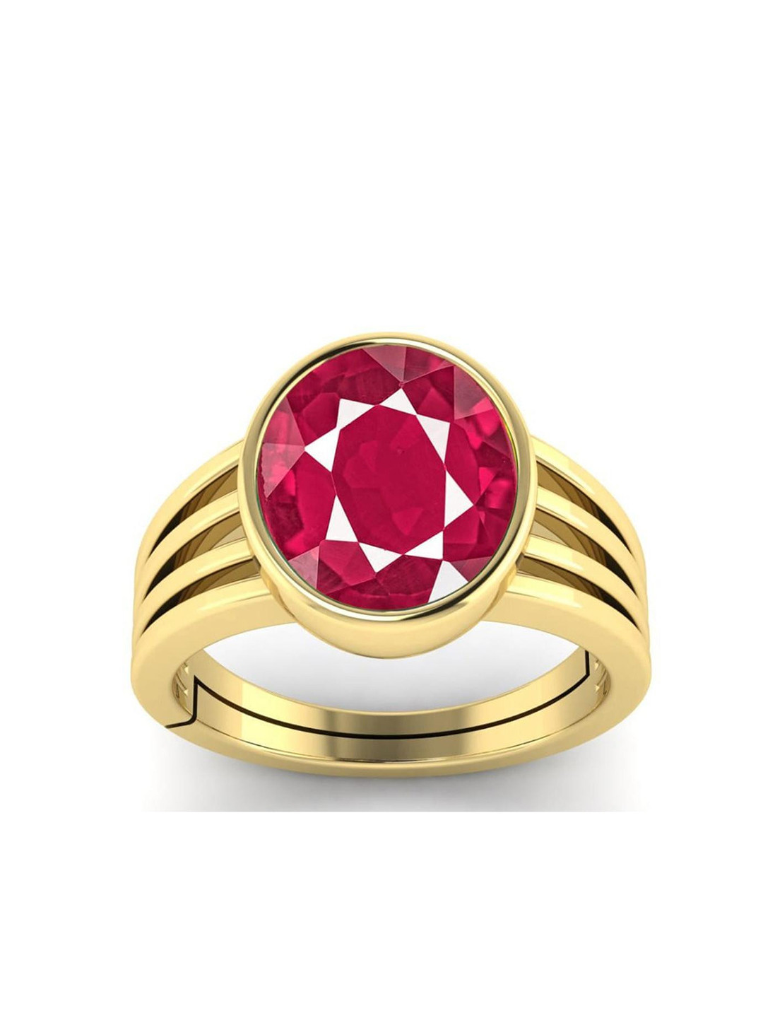 RRVGEM 11.25 Ratti Ruby Finger Ring