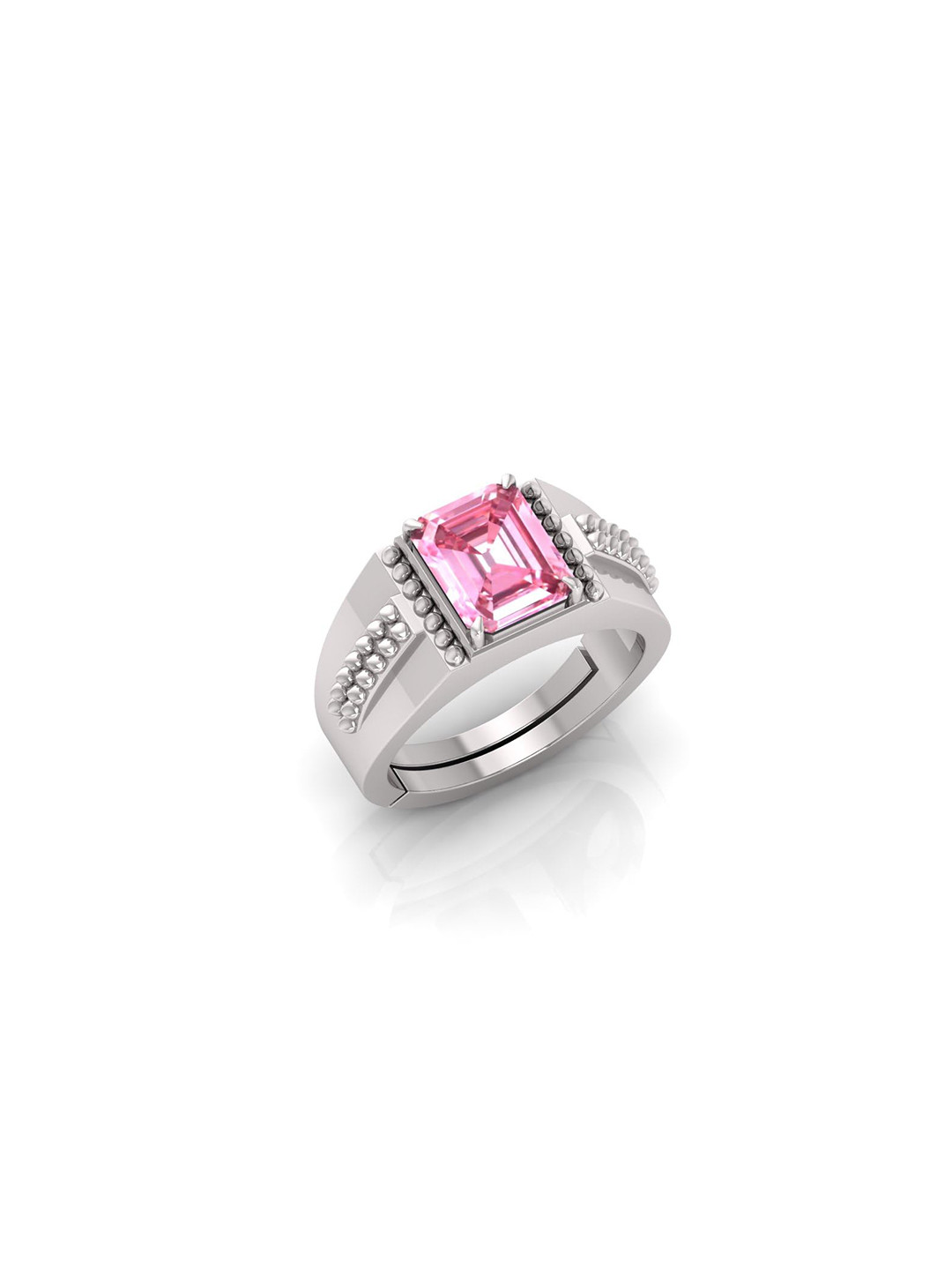 RRVGEM 10.25 Ratti 10.0 Carat Pink Ring