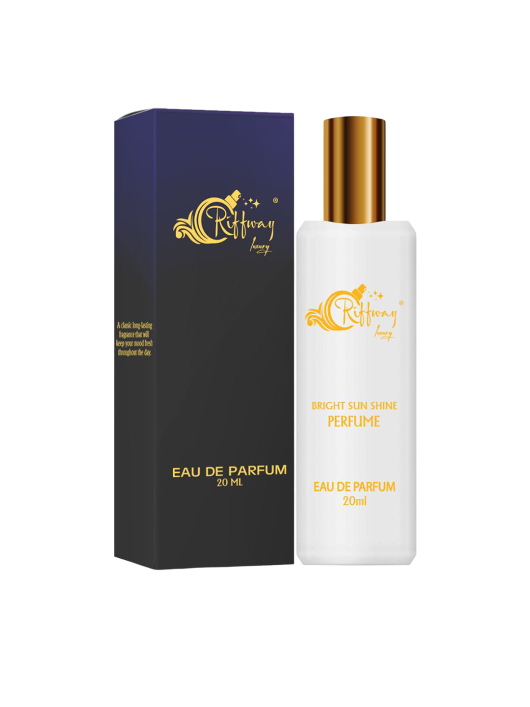 riffway Bright Sun Shine Long Lasting Eau De Parfum - 20 ml