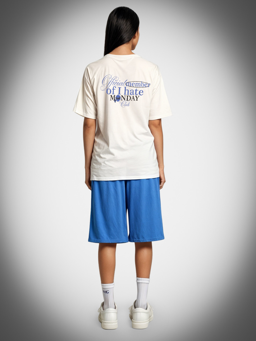 glitchez Monday Print Oversize Co-Ords