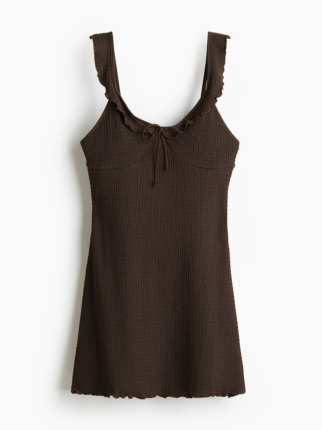 H&M Frill-Detail Mini Dress