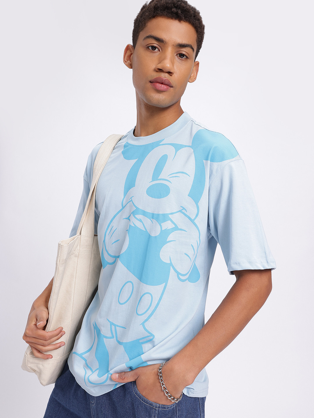 Disney Mickey Mouse Graphic Oversized T-shirt