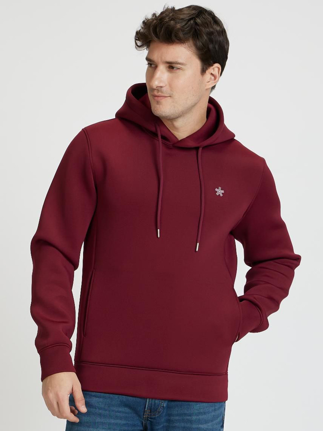 Celio Men Solid Pullover Sweatshirt