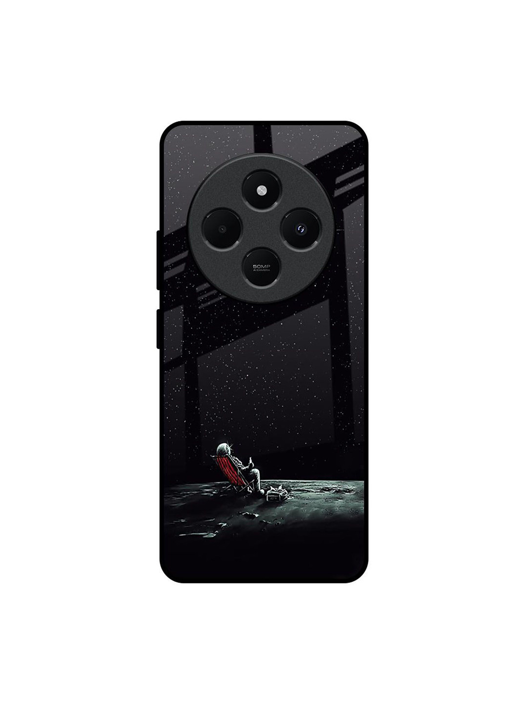 QRIOH Relaxation Mode On Printed Redmi 14C 5G Impact Resistant Back Case