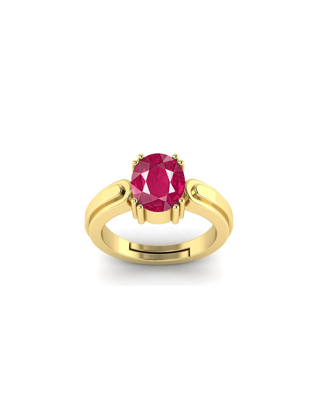 RRVGEM Ruby Stone Finger Ring