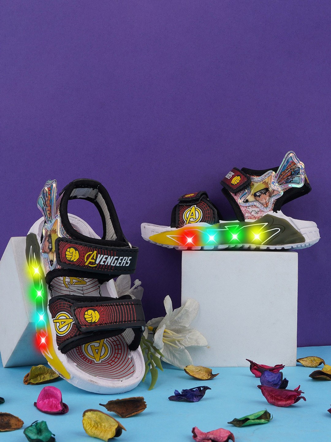 BAESD Unisex Kids Sandals BAESD-70BlackYellow