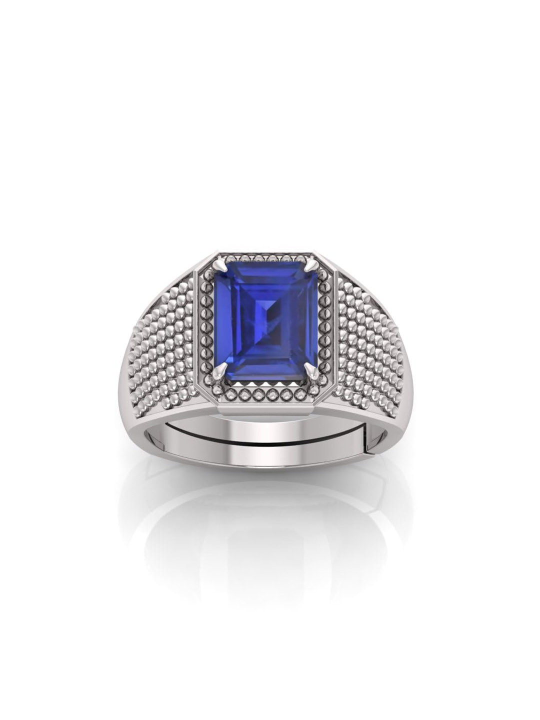 RRVGEM 13.00 KT Blue Sapphire Neela Ring