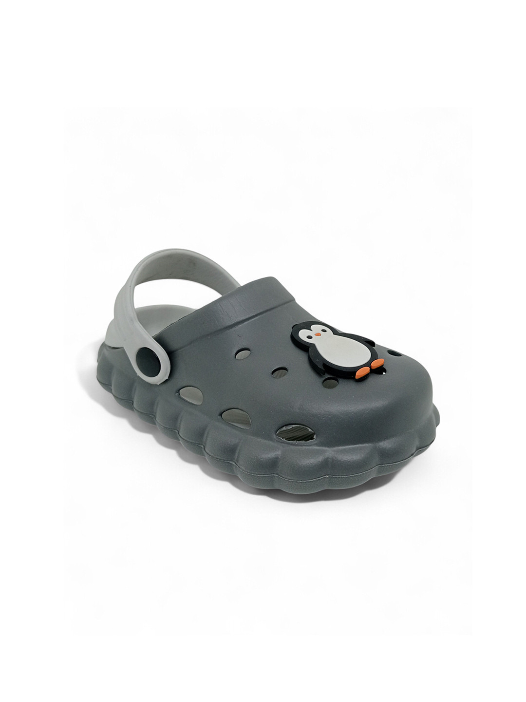 Lil Lollipop Boys Penguin Applique Clogs