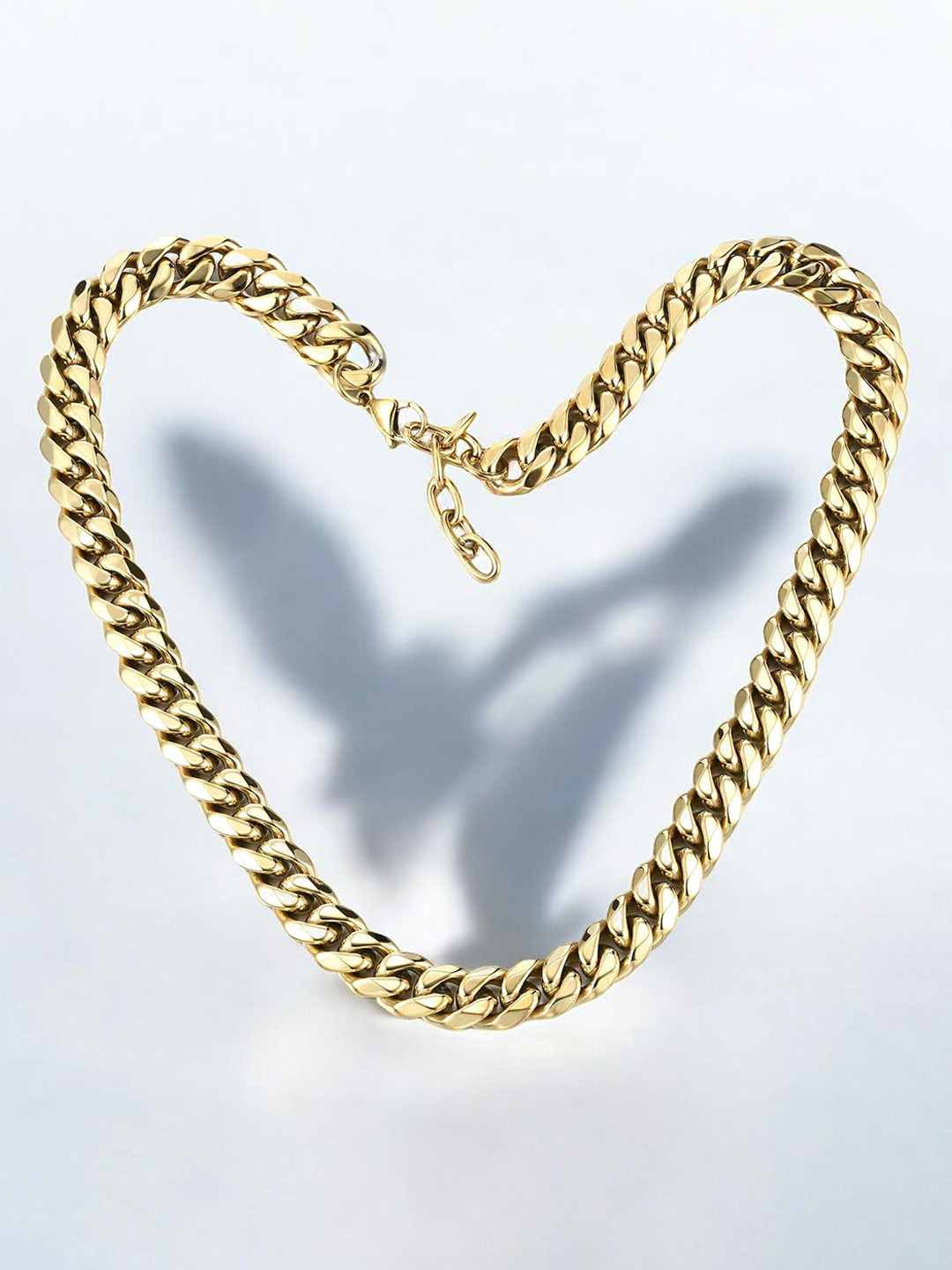 Aiza Men Classic Gold Cuban Neckchain