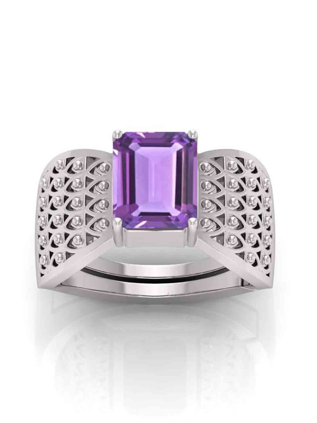 RRVGEM 14.00 KT Amethyst Ring