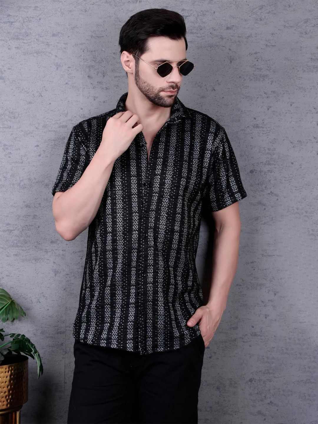 TATER GARMENTS Comfort Spread Collar Shirt