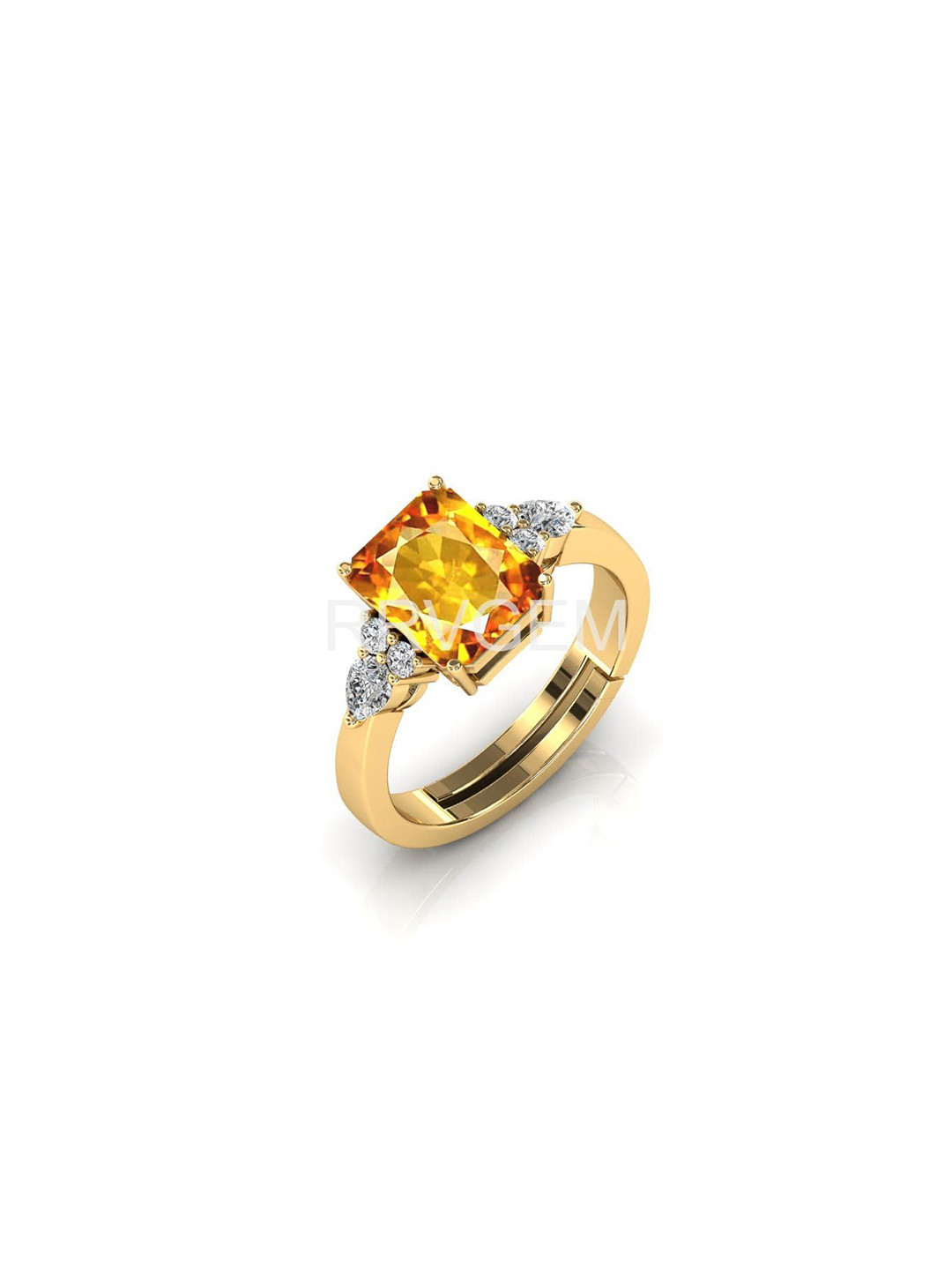 RRVGEM 8.25 Ratti Sunela Ring Gold Plated Ring