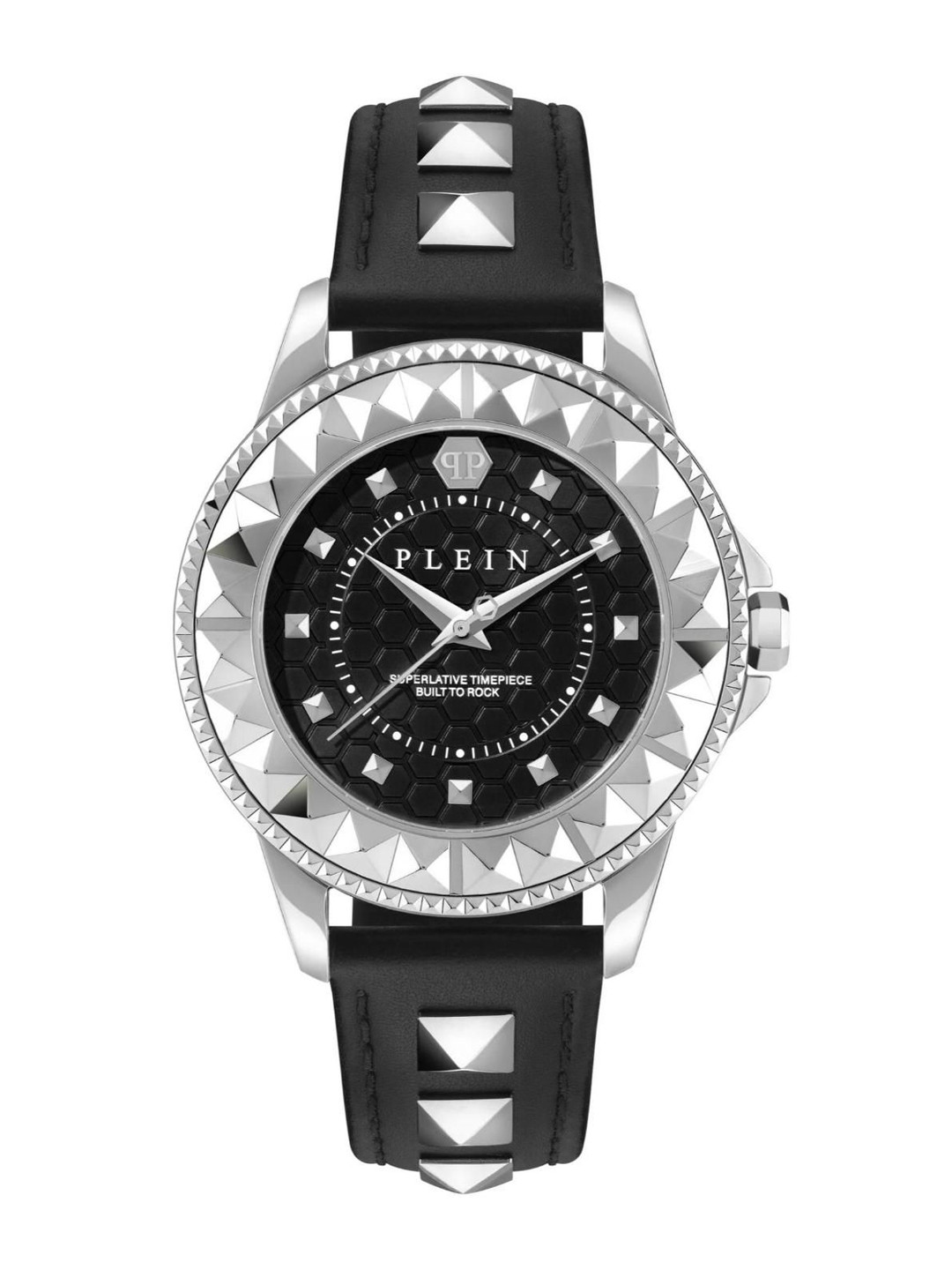 PHILIPP PLEIN Women Brass Dial & Leather Straps Analogue Watch PWPQA0124