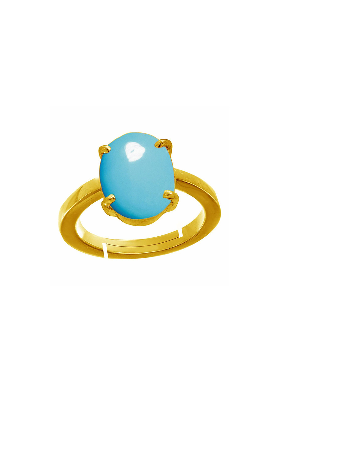 RRVGEM 3.25 Ratti Sky Blue Turquoise Ring