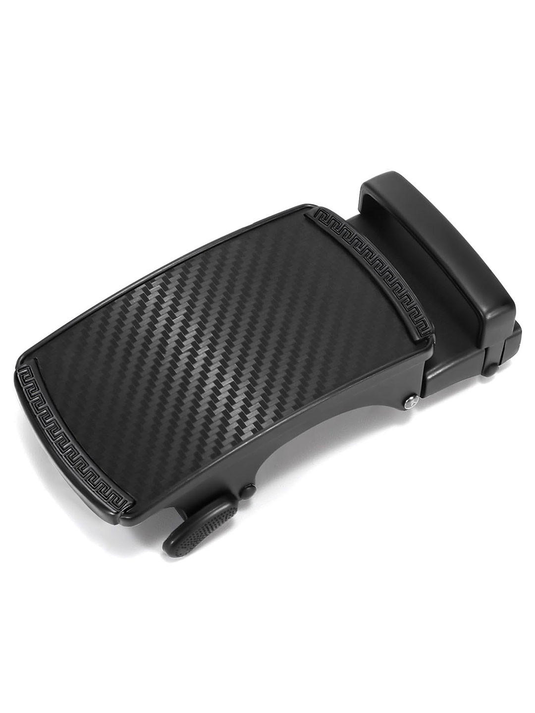 CONTACTS Men Solid Slim Slider Belt Buckle