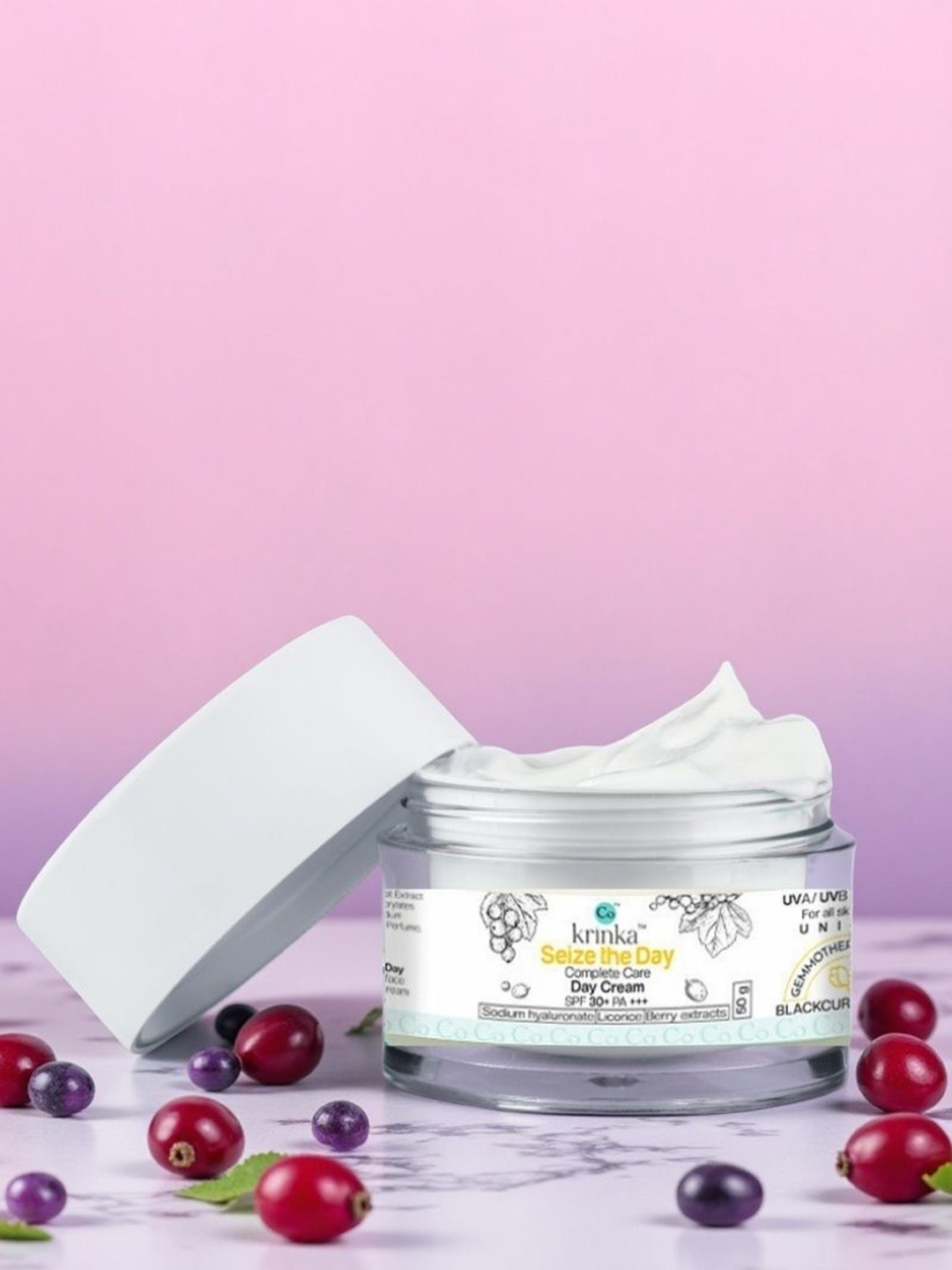 The Co Being SPF 30 Brightening Day Cream With Blackcurrant Bud Extract- 50 g