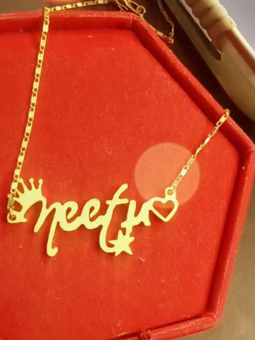 SR Export Brass Gold-Plated Neetu Necklace